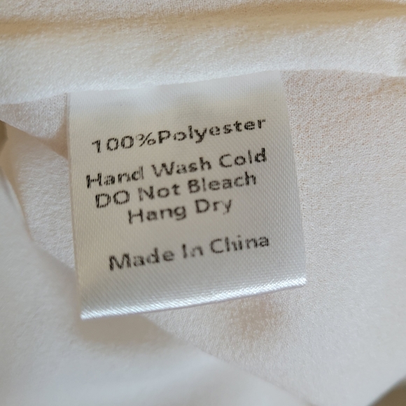 ALL ROW Yellow & White Embroidered Shift Tunic Dress, Size Small - Picture 5 of 7